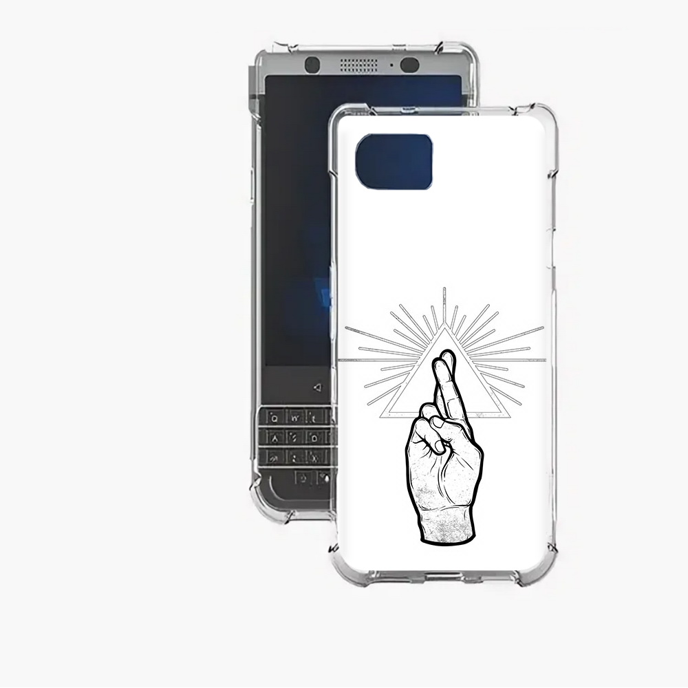 

Чехол MyPads Tocco для BlackBerry Motion черно белая рука, Прозрачный, Tocco