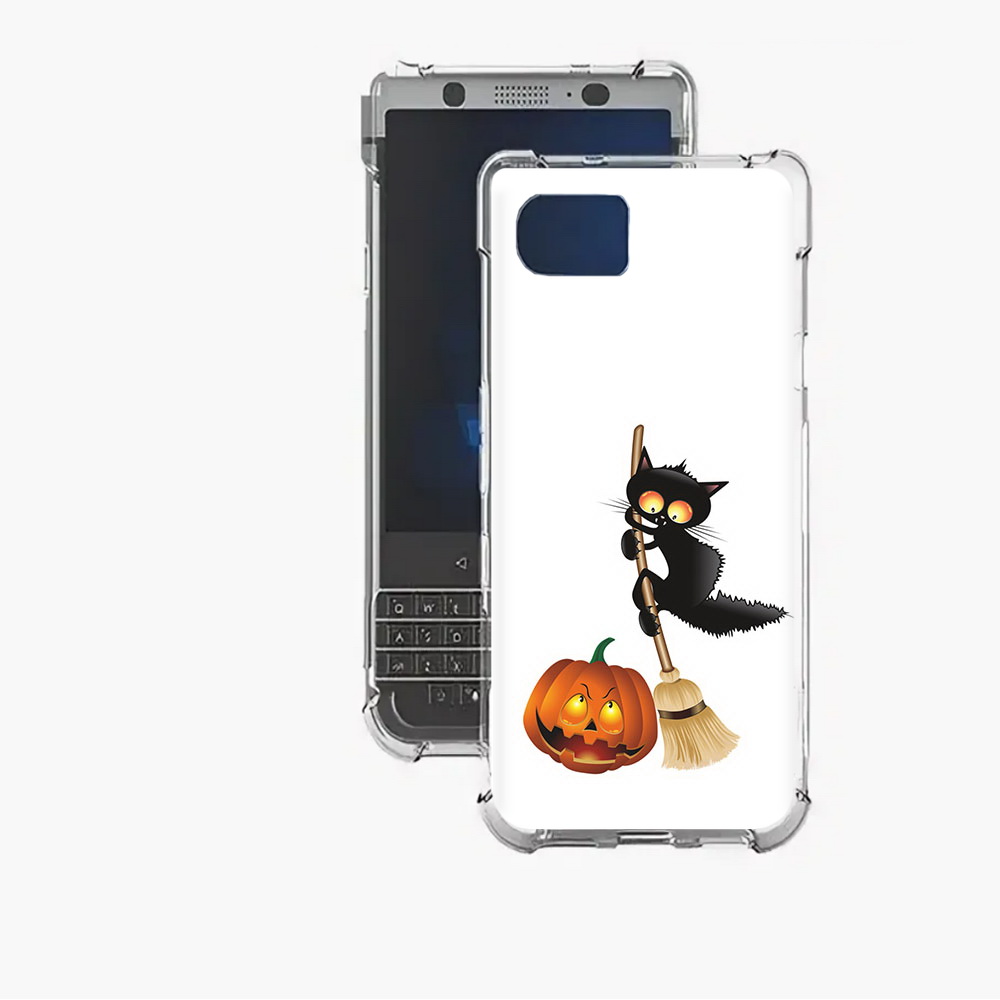 

Чехол MyPads Tocco для BlackBerry Motion хэлуинский котик, Прозрачный, Tocco