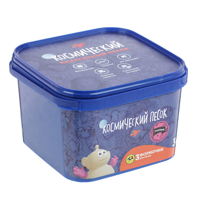 

Космический песок, 3 кг, цвет розовый