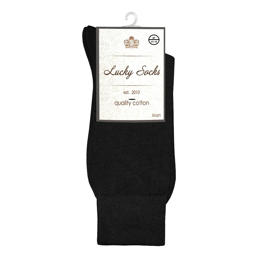 Носки мужские Lucky Socks черные 27