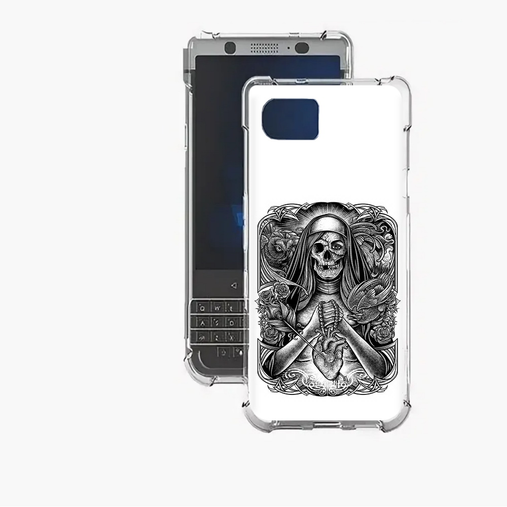 

Чехол MyPads Tocco для BlackBerry Motion скелет с сердцем, Прозрачный, Tocco