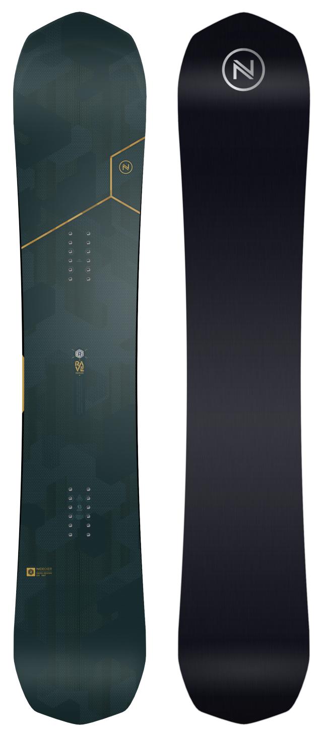 

Сноуборд Nidecker Rave 2021, black/dark blue, 159 см, Rave