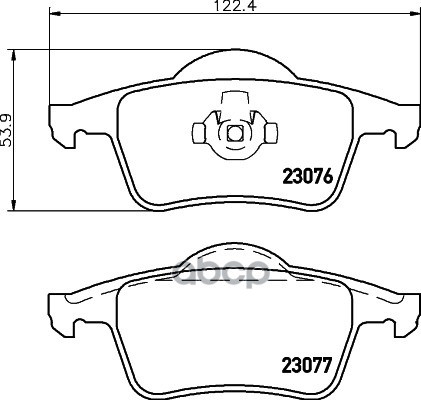 

Колодки дисковые задние Volvo S80 98 /S60/V70 00 /XC70 2.5D5 02 PAGID 8DB355008871