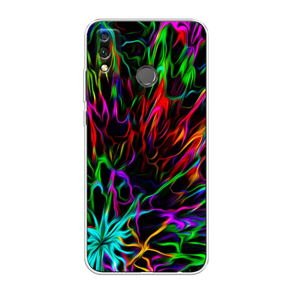 

Чехол на Honor 9X Lite "Разноцветные разводы", Голубой;зеленый;оранжевый, 6104250-3