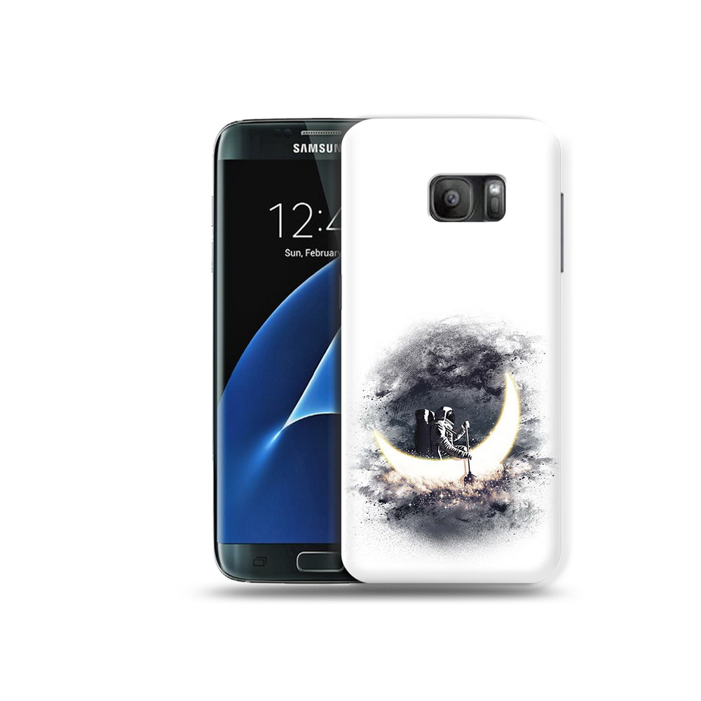 Чехол MyPads Tocco для Samsung Galaxy S7 лунный путешественник