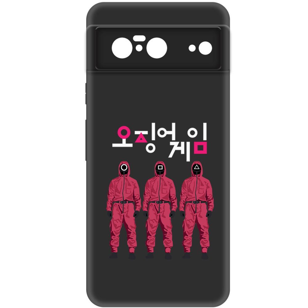 

Чехол-накладка Case Игра в кальмара-Начальник для Infinix Smart 7 Plus черный