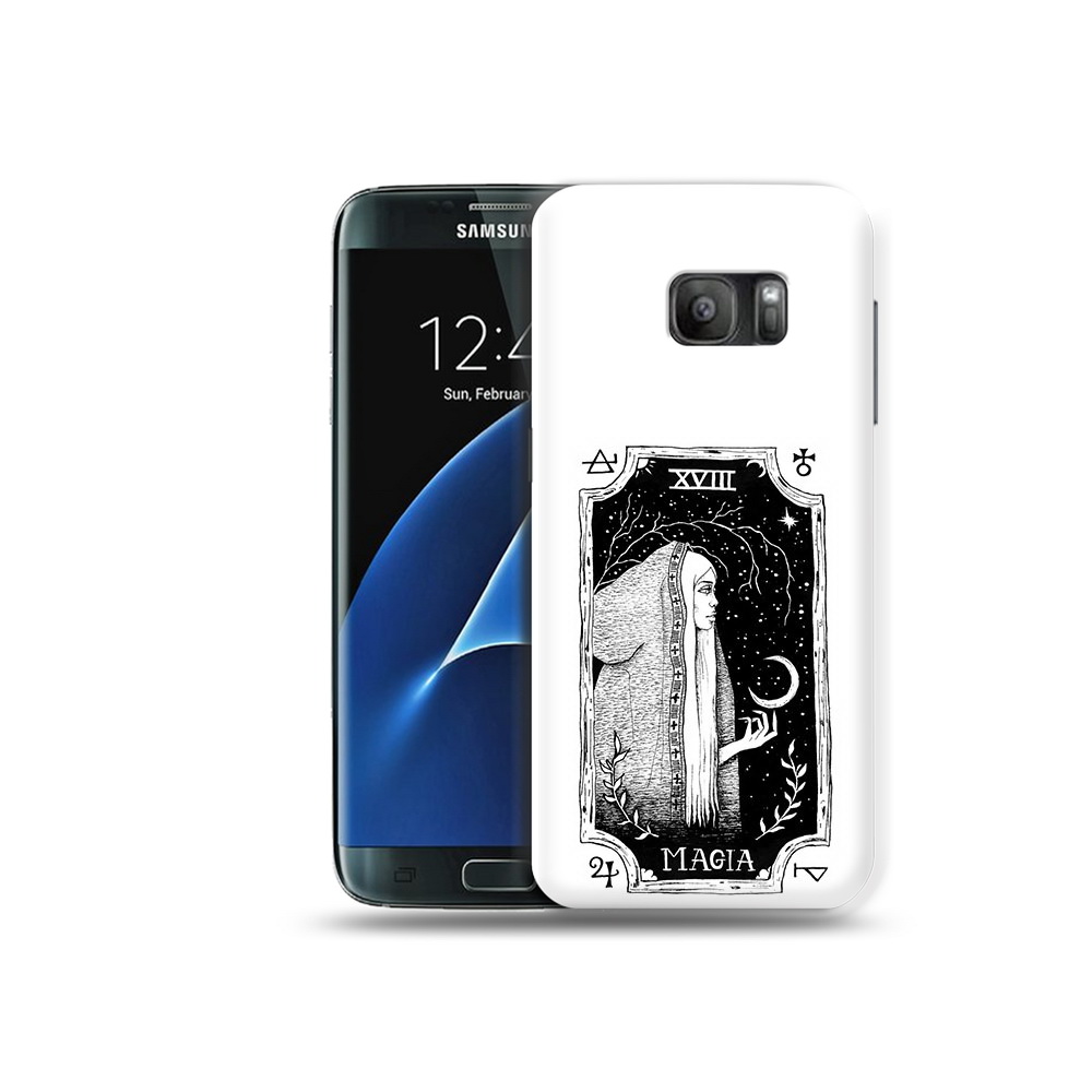 

Чехол MyPads Tocco для Samsung Galaxy S7 лунная магия, Прозрачный, Tocco