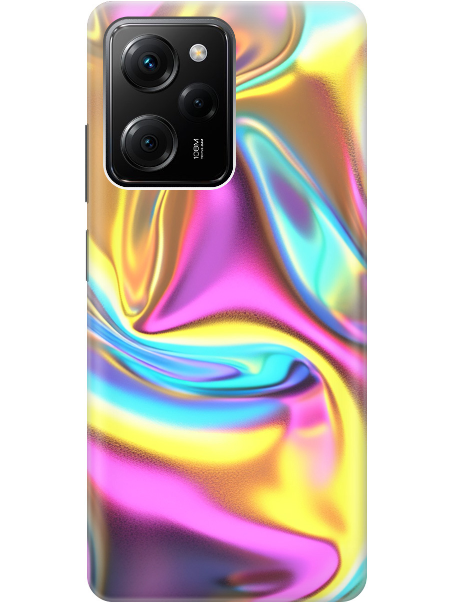 

Силиконовый чехол на Xiaomi Poco X5 Pro 5G с принтом "Ультрафиолетовая абстракция", Прозрачный;желтый;фиолетовый, 767959731