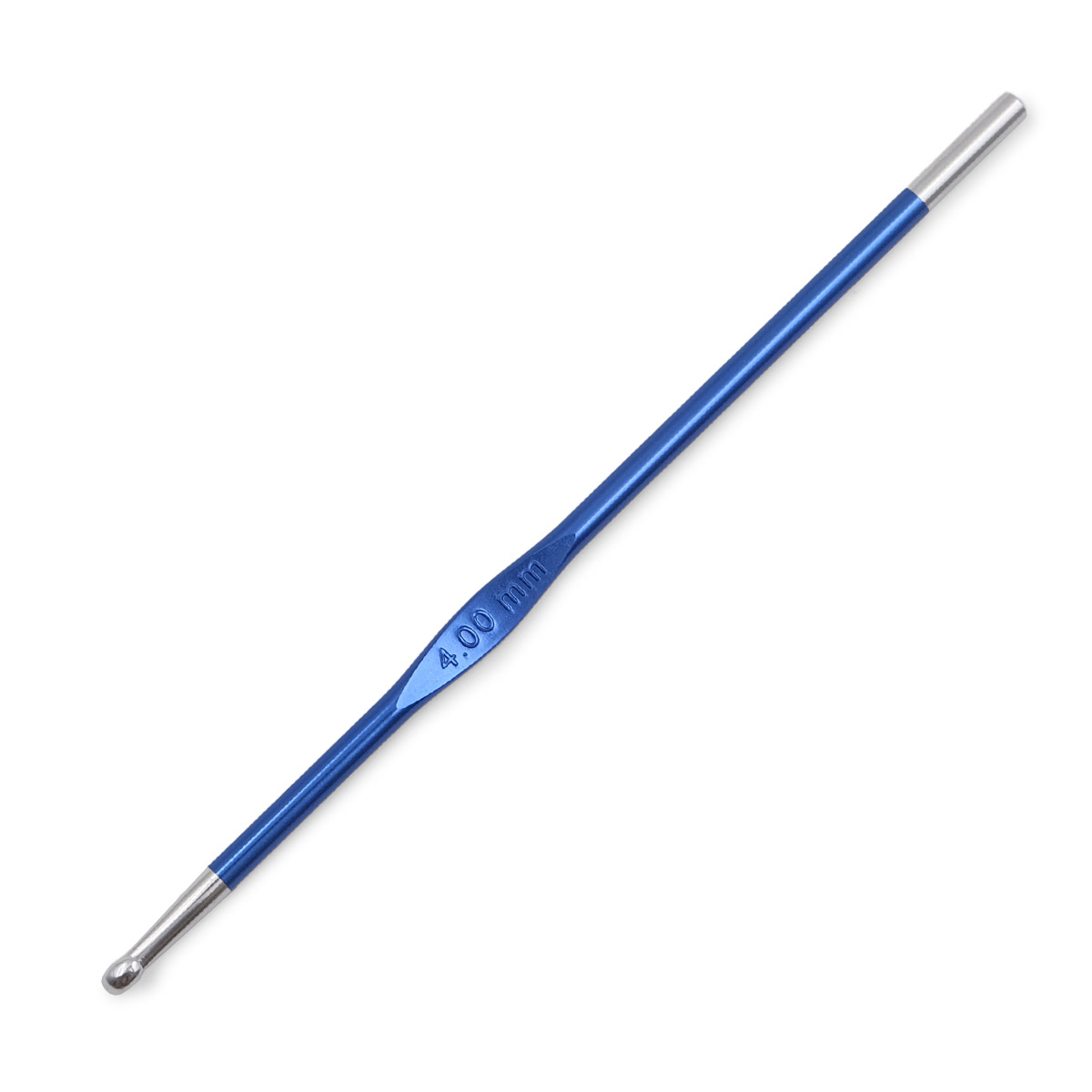 Крючок для вязания Zing 4мм, алюминий, сапфир темно-синий, KnitPro