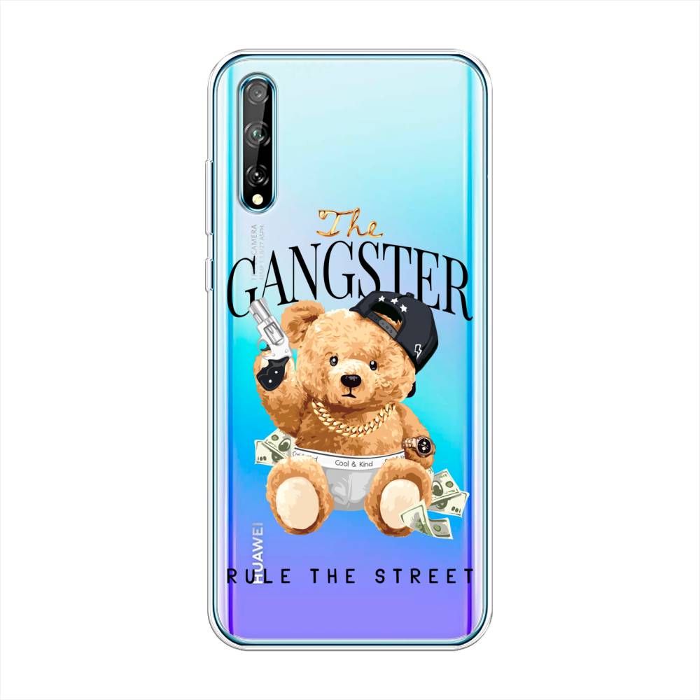 

Чехол на Huawei Y8p "The Gangster", Бежевый;серый;черный, 6103550-6