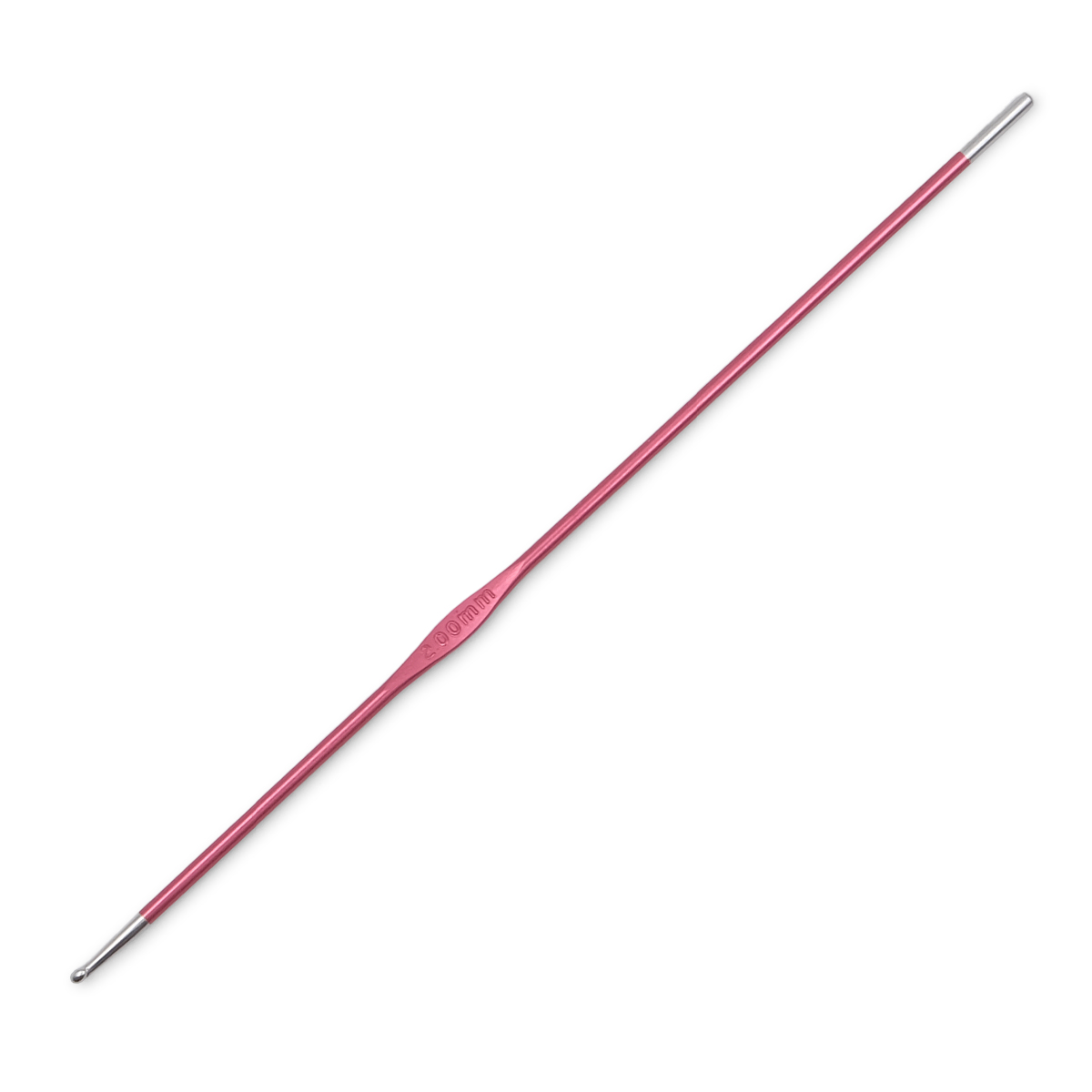 Крючок для вязания Zing 2мм, алюминий, коралловый, KnitPro