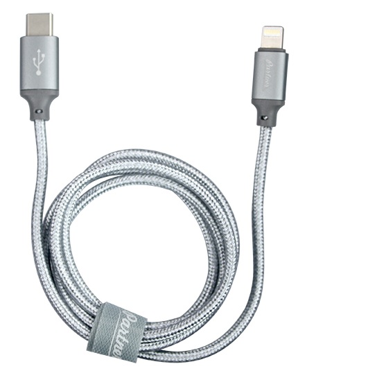 Кабель Lightning-USB Type-C Partner 1м черный 594₽