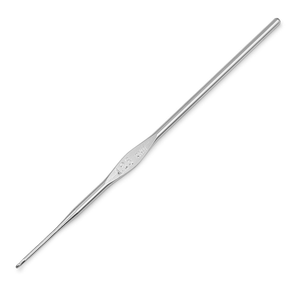 Крючок для вязания Steel 1,25мм, сталь, серебро, KnitPro