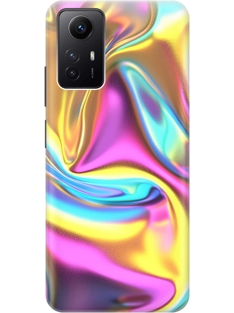 

Силиконовый чехол на Xiaomi Redmi Note 12s с принтом "Ультрафиолетовая абстракция", Прозрачный;желтый;фиолетовый, 778676931