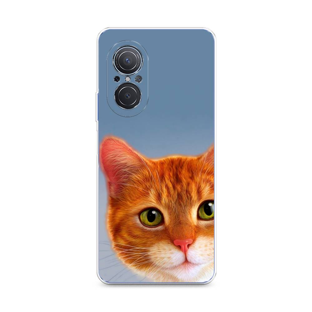 

Чехол для Huawei Nova 9 SE "Любопытный котик", Коричневый, 6107250-1