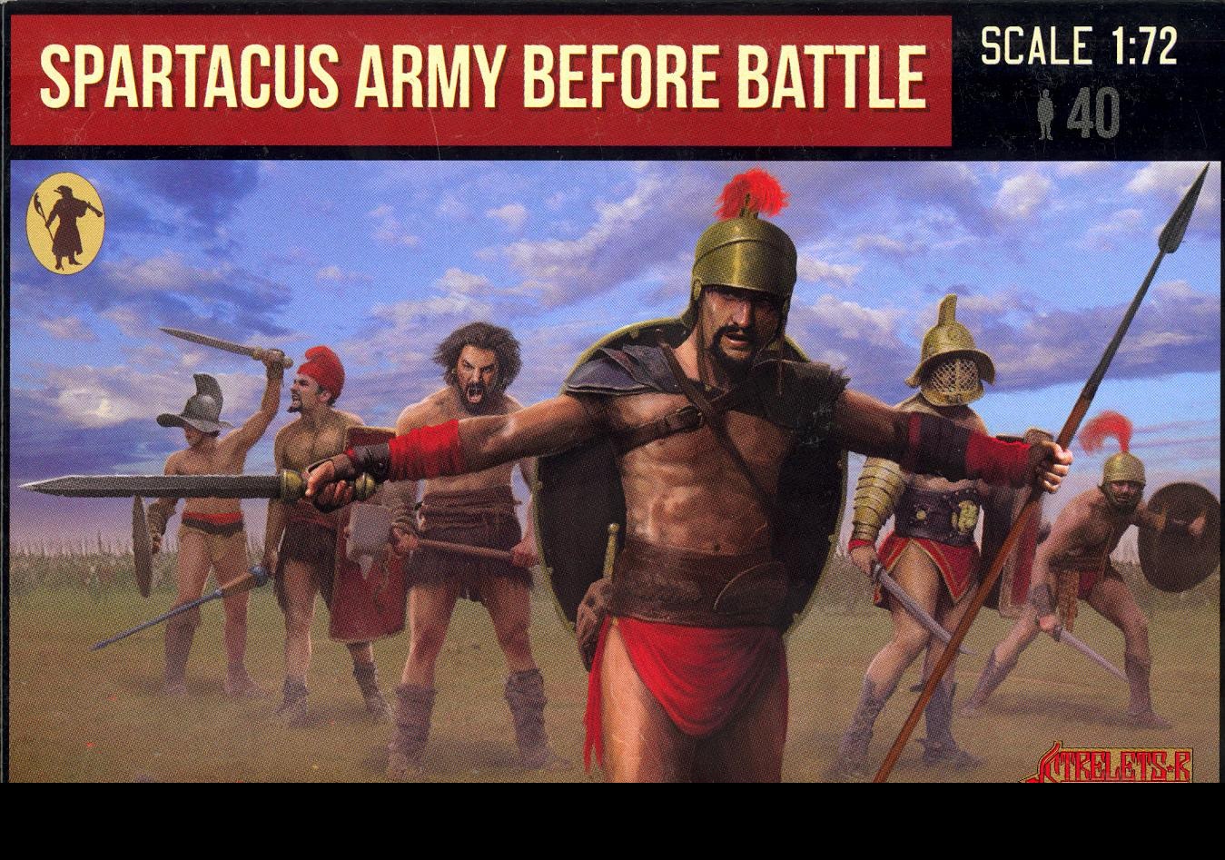 

72M110ST Фигуры Spartacus Army Before Battle 1/72 Strelets, 1/72
