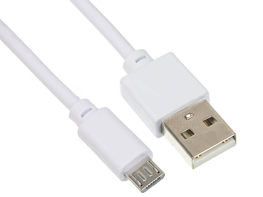 

Кабель DIGMA USB - Micro USB 2А, 1.2 м, белый (1084559)