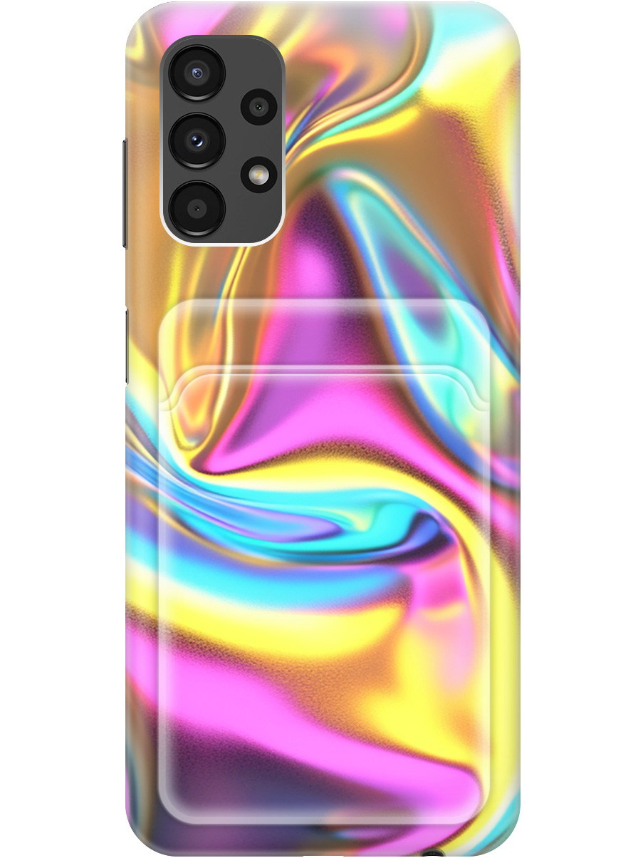 

Силиконовый чехол на Samsung Galaxy A13 4G с принтом 789595, Желтый;фиолетовый;прозрачный, 740132731
