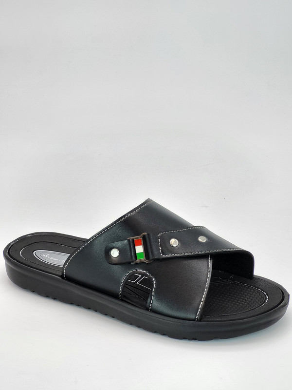 

Шлепанцы мужские FORSA Заклепка черные 44 RU, Заклепка