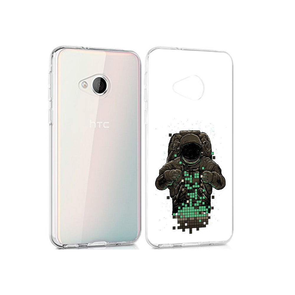 

Чехол MyPads Tocco для HTC U Play космонавт с пикселями, Прозрачный, Tocco