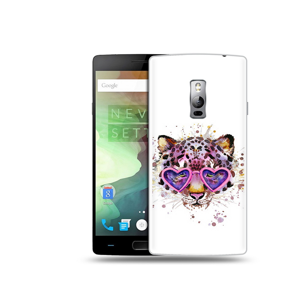 

Чехол MyPads Tocco для OnePlus 2 модный леопард, Прозрачный, Tocco