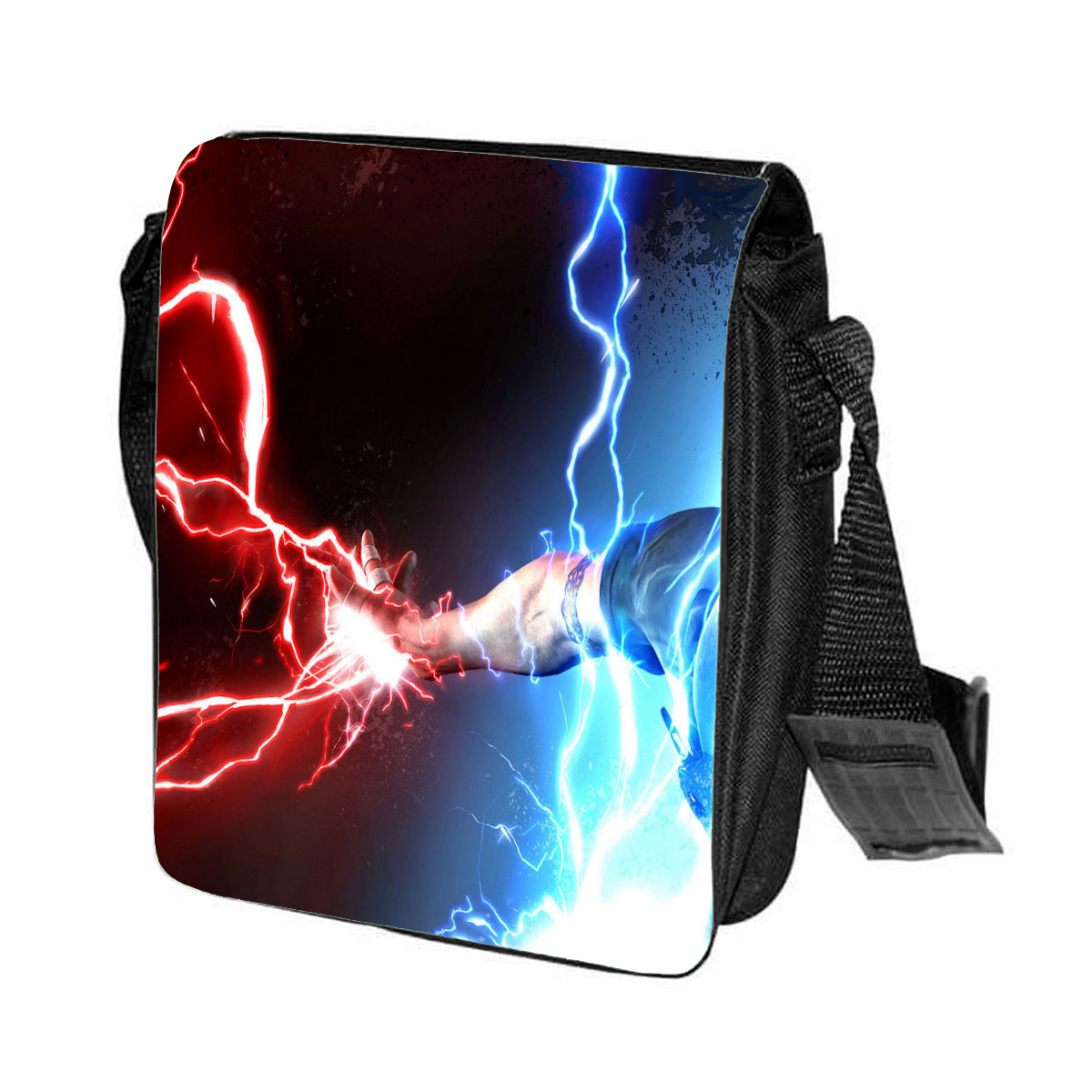 

Сумка унисекс CoolPodarok CN043870 черный, Черный;белый, CN043870