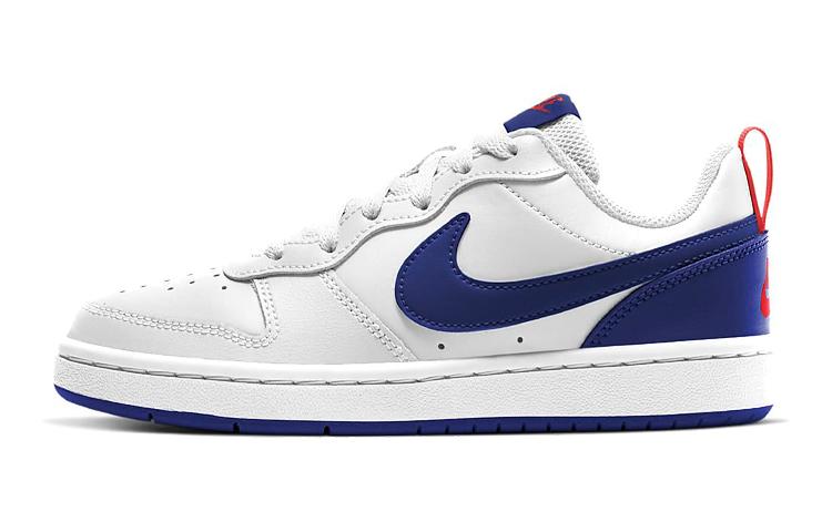 

Кеды унисекс Nike Court Borough Low 2 GS белые 39 EU, Белый, Court Borough Low 2 GS