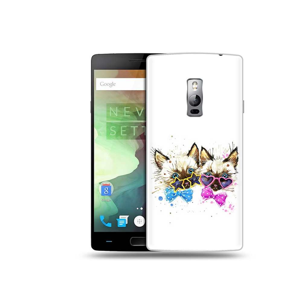 

Чехол MyPads Tocco для OnePlus 2 милые котята, Прозрачный, Tocco