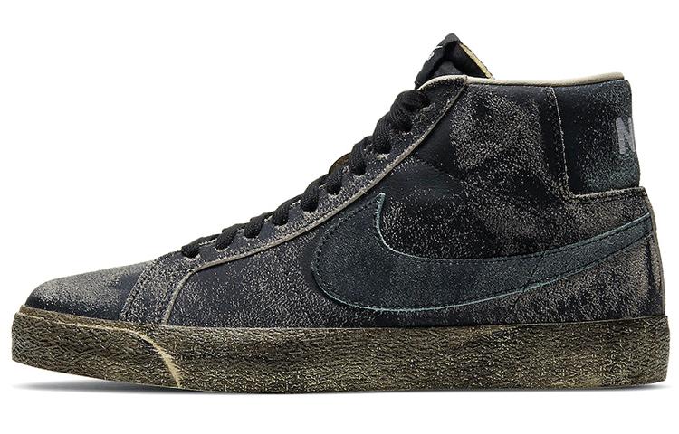 

Кеды унисекс Nike Blazer faded black черные 36.5 EU, Черный, Blazer faded black