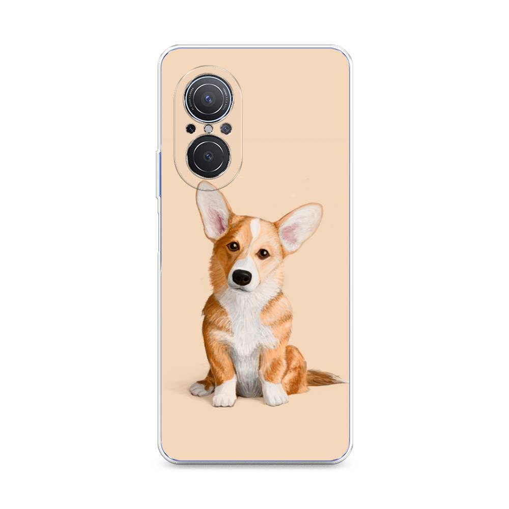 

Чехол для Huawei Nova 9 SE "Грустный Корги", Коричневый;бежевый, 6107250-1