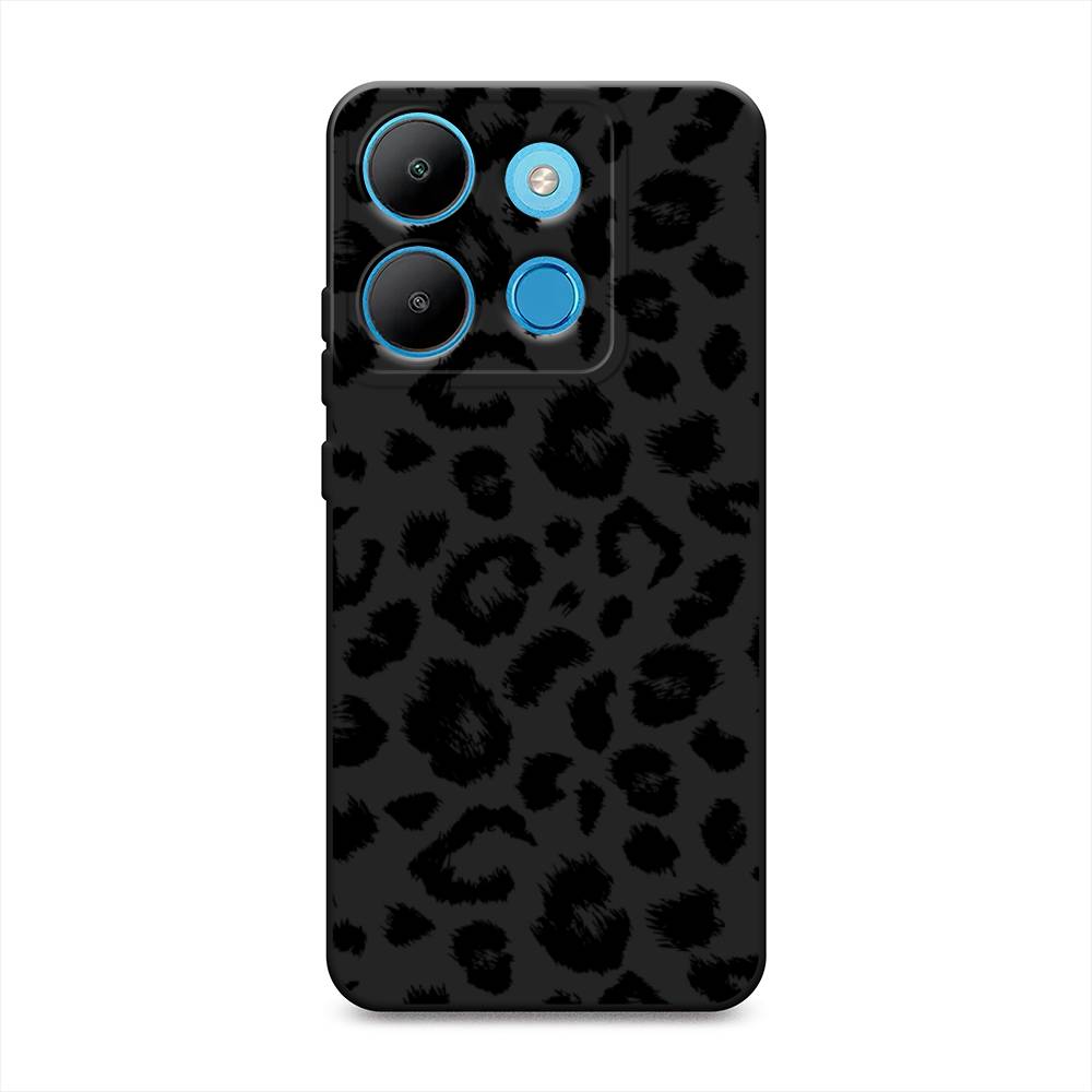 

Чехол Awog на Infinix Smart 7 Plus "Окрас леопарда фон", Черный, 3103952-1