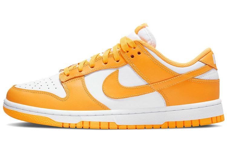 

Кеды унисекс Nike Dunk Low laser orange белые 40 EU, Белый, Dunk Low laser orange