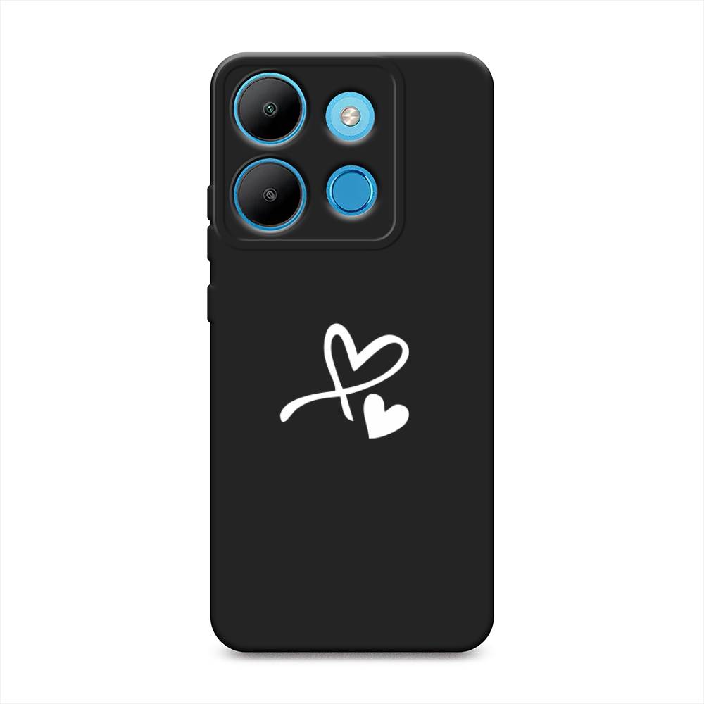 

Чехол Awog на Infinix Smart 7 Plus "Сердечко минимализм", Белый, 3103952-1