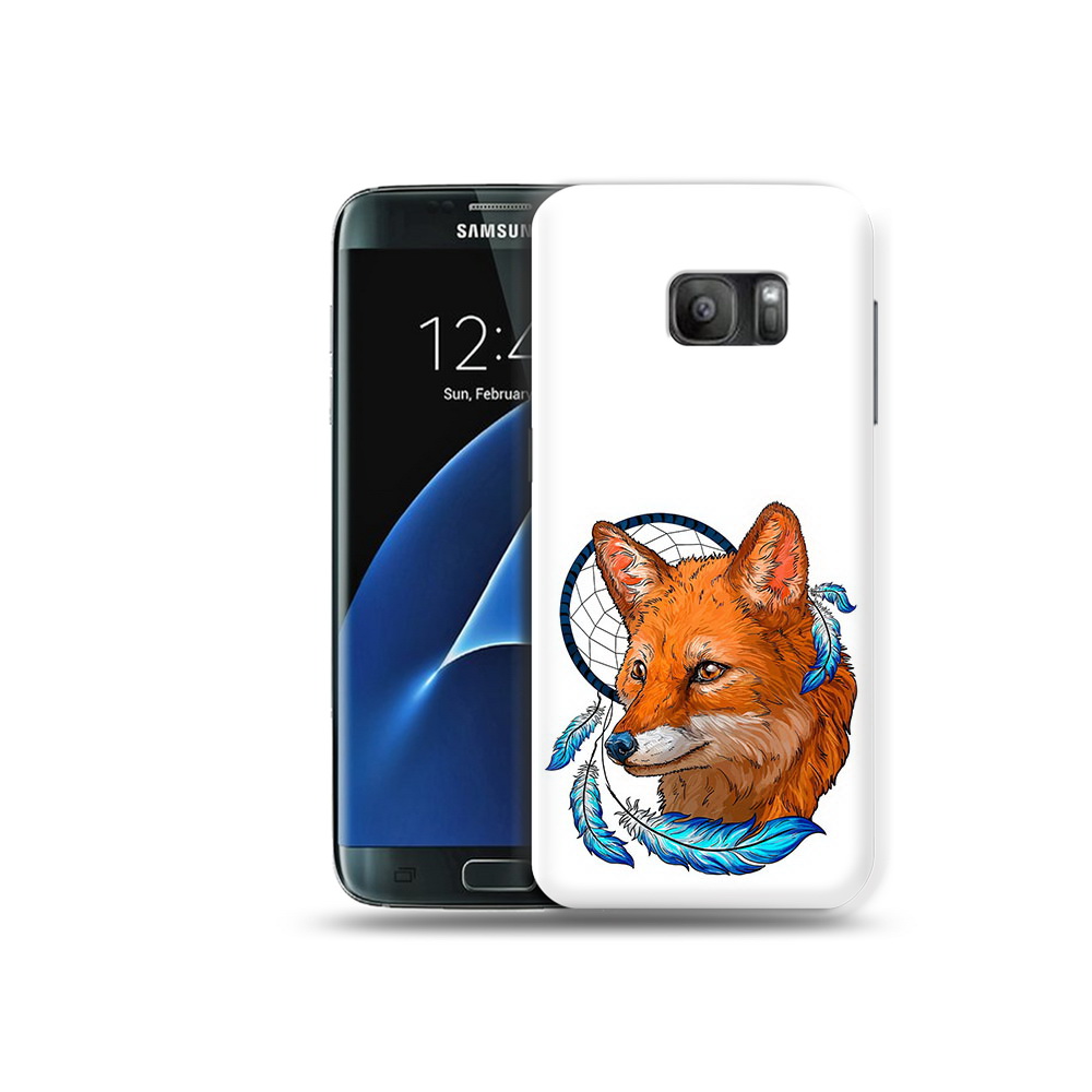 

Чехол MyPads Tocco для Samsung Galaxy S7 лиса и ловец снов, Прозрачный, Tocco