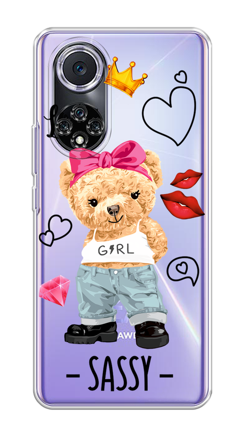 

Чехол на Huawei Nova 9 "Sugar Mommy", Голубой;белый;розовый, 6106150-6
