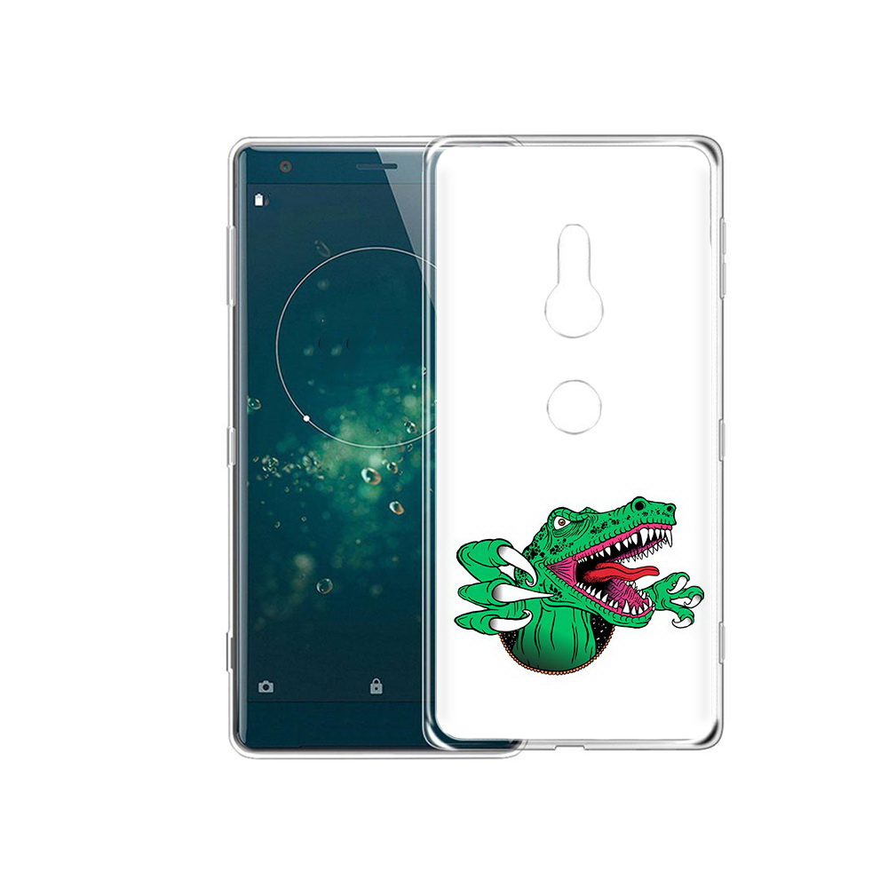 

Чехол MyPads Tocco для Sony Xperia XZ2 крокодил, Прозрачный, Tocco