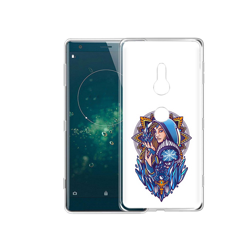 

Чехол MyPads Tocco для Sony Xperia XZ2 кристал мейден дота 2, Прозрачный, Tocco