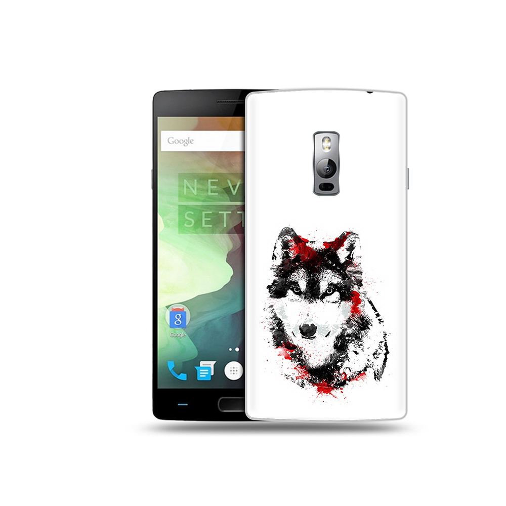 

Чехол MyPads Tocco для OnePlus 2 кровавый волк, Прозрачный, Tocco