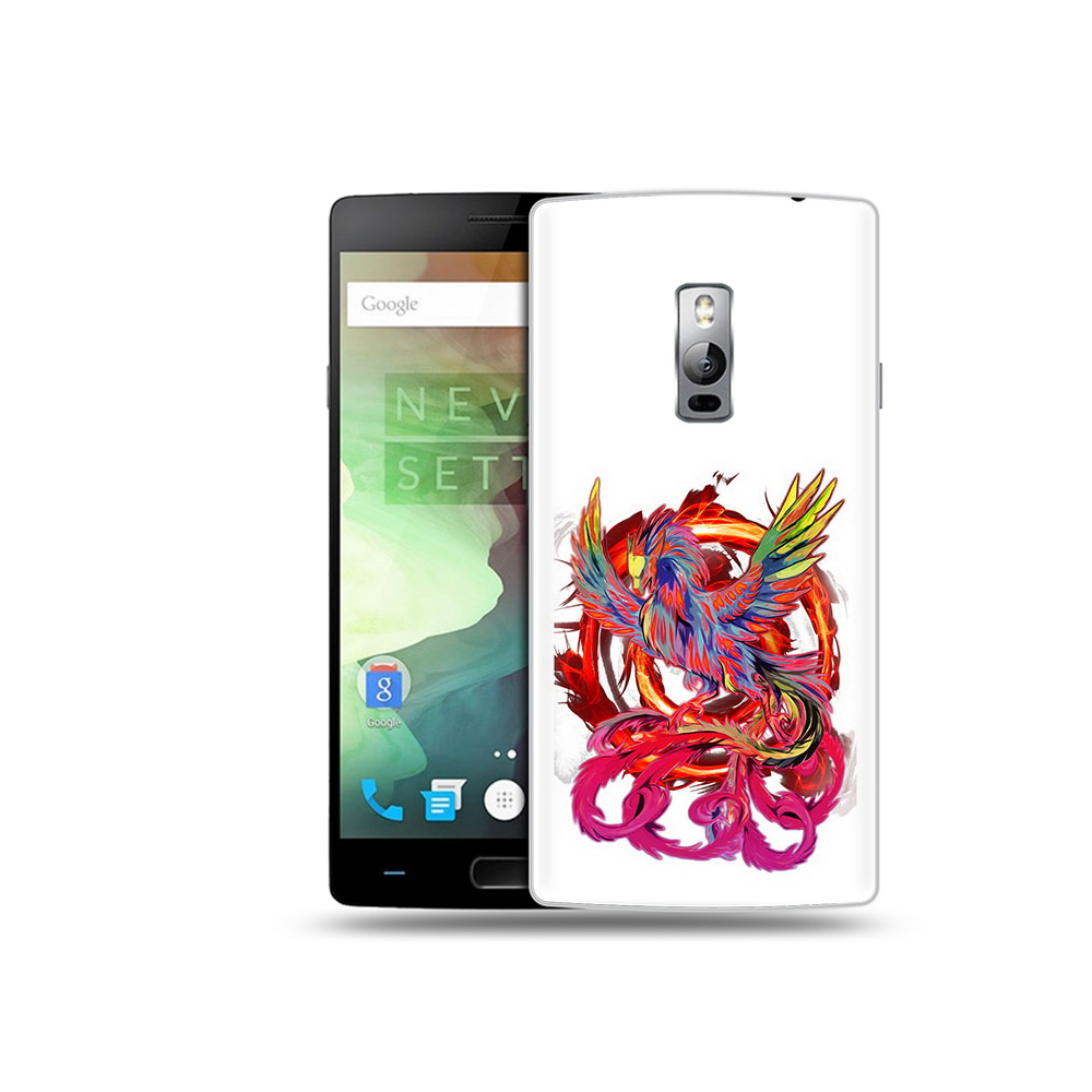 

Чехол MyPads Tocco для OnePlus 2 красочный феникс, Прозрачный, Tocco