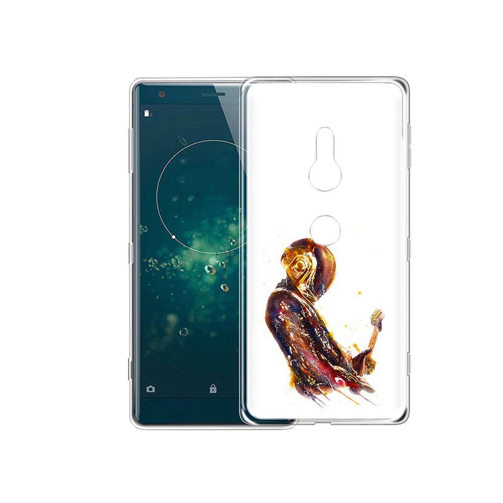 

Чехол MyPads Tocco для Sony Xperia XZ2 космо-музыкант, Прозрачный, Tocco