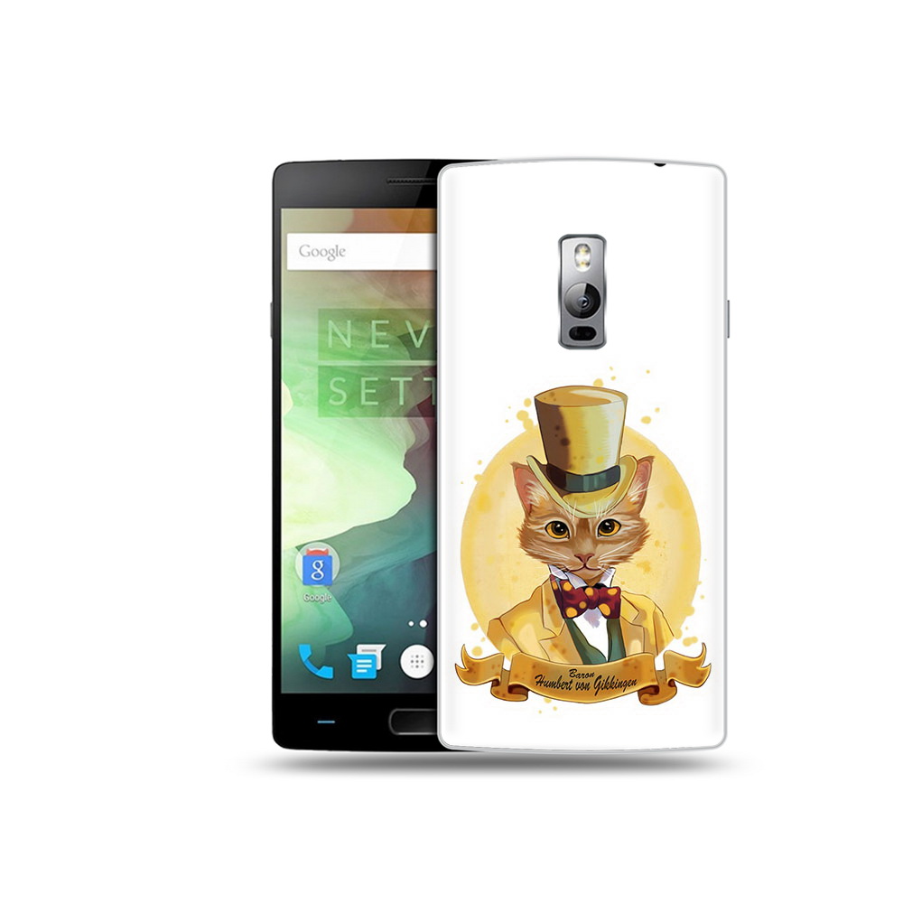 

Чехол MyPads Tocco для OnePlus 2 кот юрист, Прозрачный, Tocco
