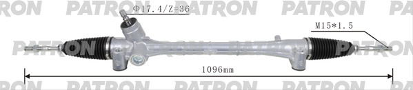 

Рейка рулевая TOYOTA AURIS (E150) 07-13 PATRON PSG3122