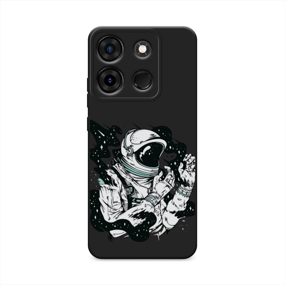 

Чехол Awog на Infinix Smart 7 HD "Космонавт арт", Черный;бежевый;белый, 3103852-1