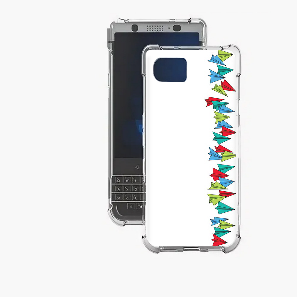 

Чехол MyPads Tocco для BlackBerry Motion самолетики из листочков, Прозрачный, Tocco