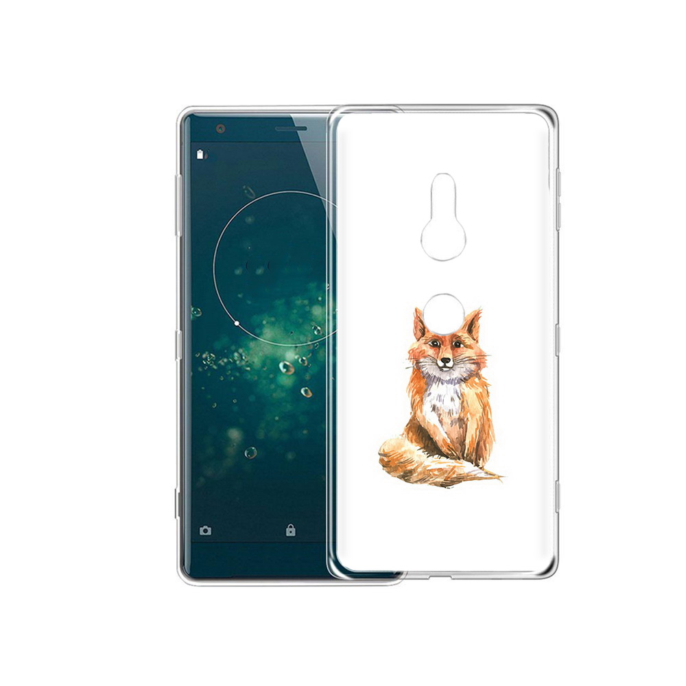 

Чехол MyPads Tocco для Sony Xperia XZ2 детская лиса, Прозрачный, Tocco