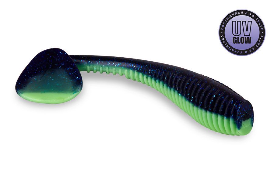 

Мягкая приманка виброхвост DIPLOMAT 50mm цвет OR01, Синий;зеленый, Diplomat_11