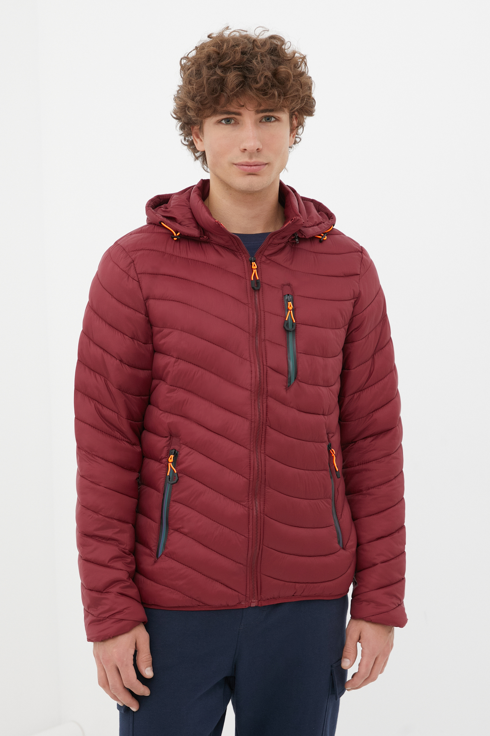 

Куртка мужская Finn Flare FBC21063C красная 3XL, FBC21063C