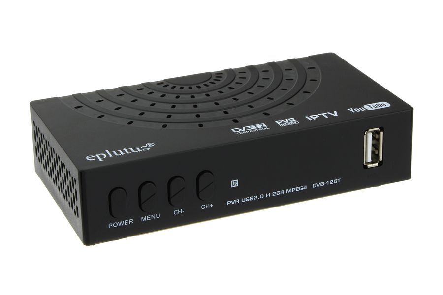 

Цифровой HD TV-тюнер DVB-T2 Eplutus DVB-125T