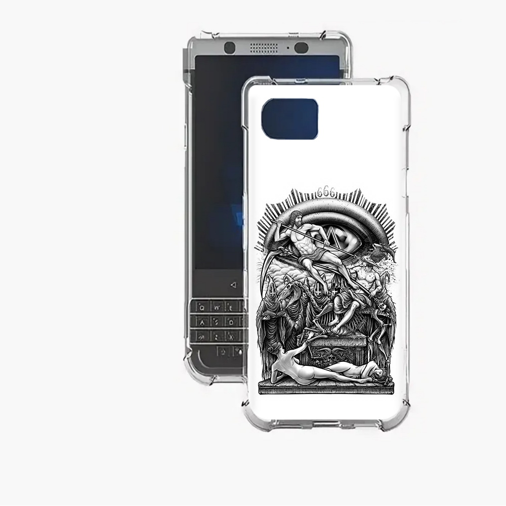

Чехол MyPads Tocco для BlackBerry Motion оракул черно белый, Прозрачный, Tocco