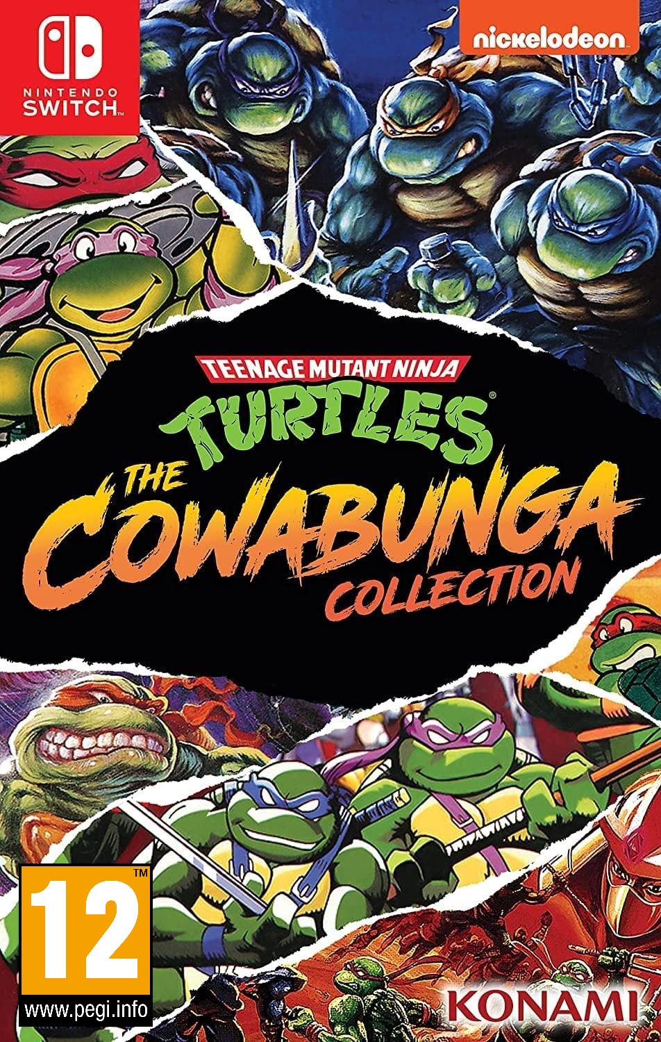 Игра TMNT Teenage Mutant Ninja Turtles (Черепашки Ниндзя): The Cowabunga Collection